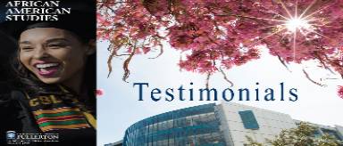Clickablelink to Testimonials of woman speaking