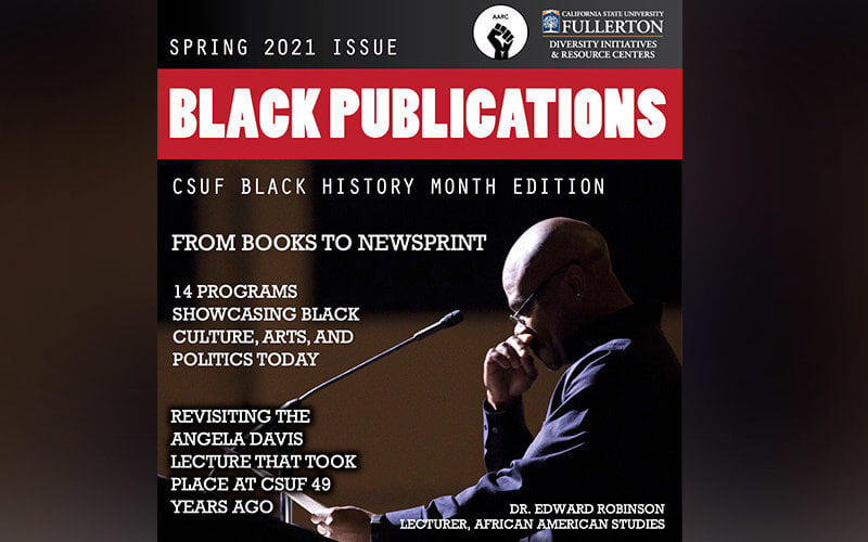 Black Publications cover with Dr. Edward Robinson