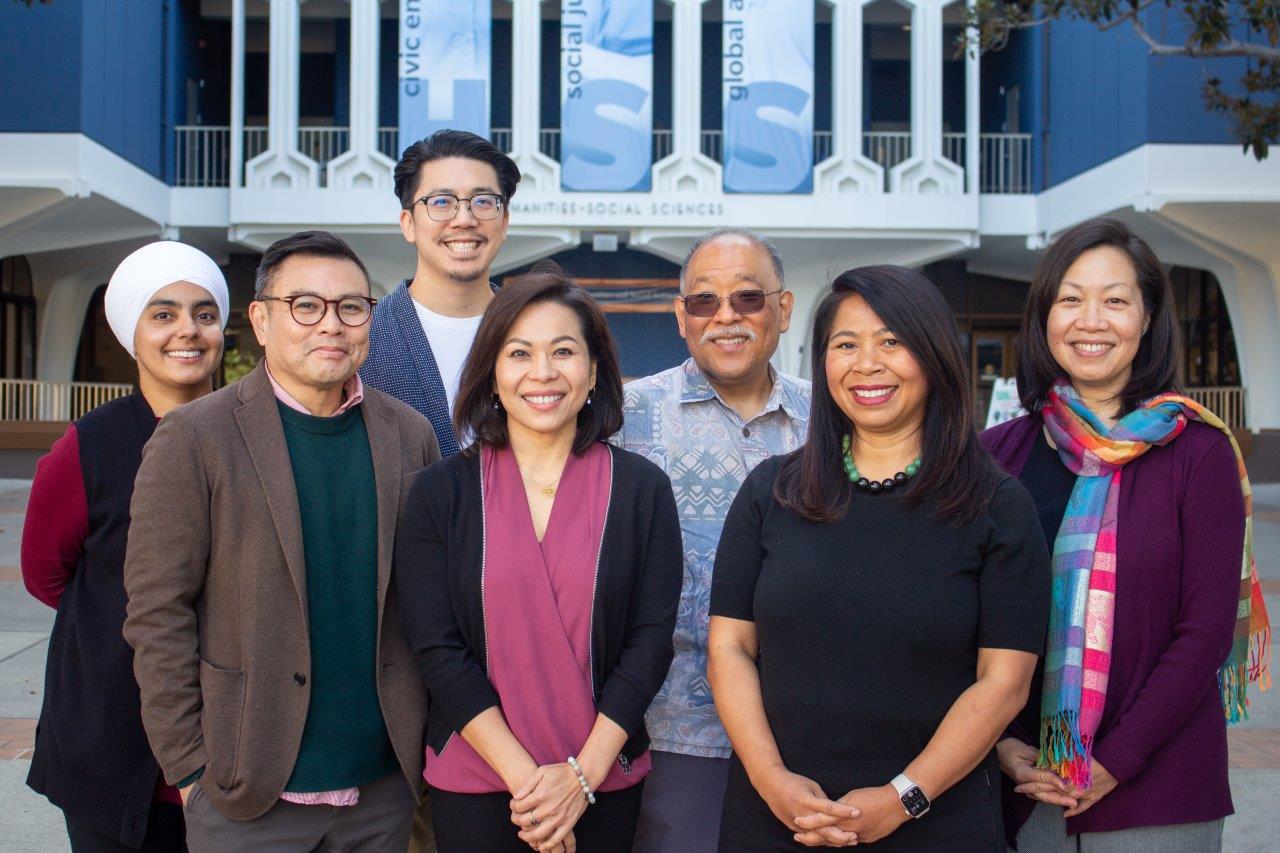 group of Asian American Studies faculty